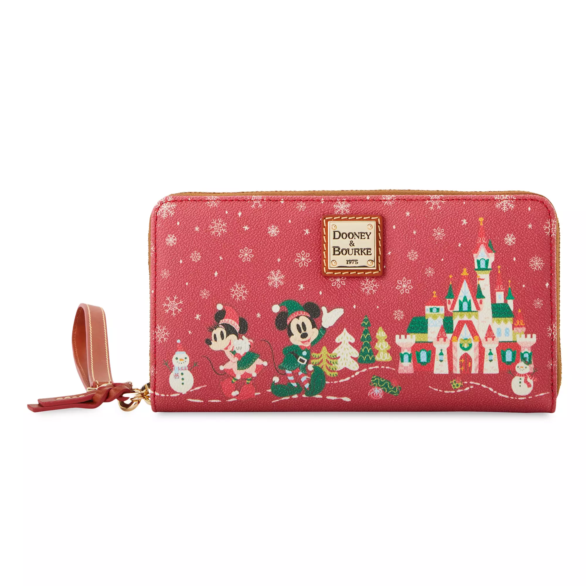 Mickey Mouse Family Christmas Dooney & Bourke Wristlet Wallet – Exclusive